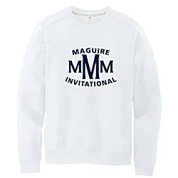 District Recycled Crew Sweatshirt - Screen