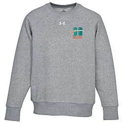 Under Armour Rival Fleece Crew Sweatshirt - Ladies' - Embroidered