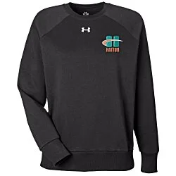 Under Armour Rival Fleece Crew Sweatshirt - Ladies' - Embroidered