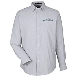 CrownLux Performance Microstripe Shirt - Men's