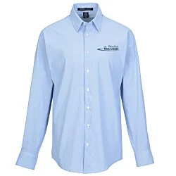 CrownLux Performance Microstripe Shirt - Men's