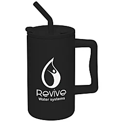Harmony Vacuum Mug with Straw - 27 oz.