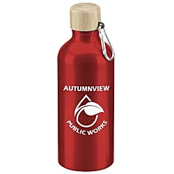 Tundra Aluminum Bottle with Bamboo Lid - 20 oz.