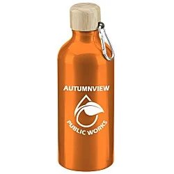 Tundra Aluminum Bottle with Bamboo Lid - 20 oz.