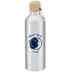 Tundra Aluminum Bottle with Bamboo Lid - 25 oz.