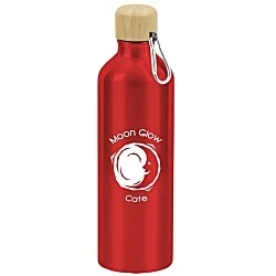 Tundra Aluminum Bottle with Bamboo Lid - 25 oz.