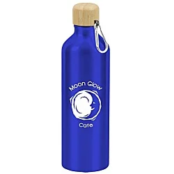 Tundra Aluminum Bottle with Bamboo Lid - 25 oz.