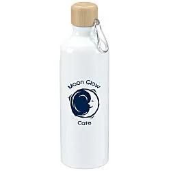 Tundra Aluminum Bottle with Bamboo Lid - 25 oz.