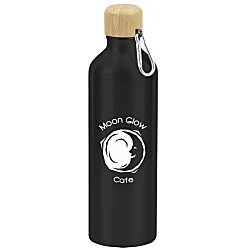 Tundra Aluminum Bottle with Bamboo Lid - 25 oz.