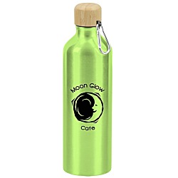 Tundra Aluminum Bottle with Bamboo Lid - 25 oz.