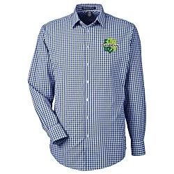 CrownLux Performance Gingham Shirt - Men's