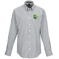 CrownLux Performance Gingham Shirt - Men's