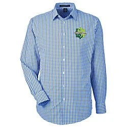 CrownLux Performance Gingham Shirt - Men's