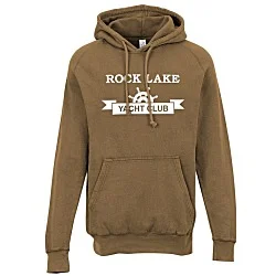 Lane Seven Vintage Raglan Hooded Sweatshirt