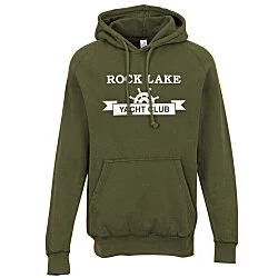 Lane Seven Vintage Raglan Hooded Sweatshirt