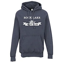Lane Seven Vintage Raglan Hooded Sweatshirt