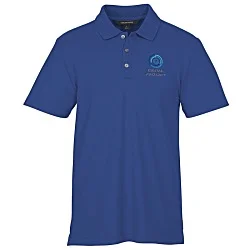 Stretch Diamond Pique Polo - Men's