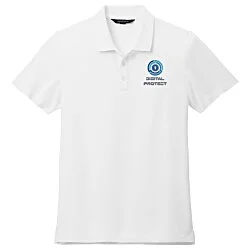 Stretch Diamond Pique Polo - Men's