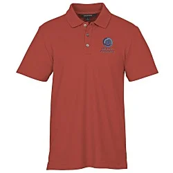 Stretch Diamond Pique Polo - Men's