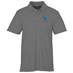 Stretch Diamond Pique Polo - Men's