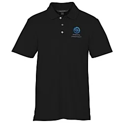 Stretch Diamond Pique Polo - Men's