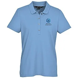 Stretch Diamond Pique Polo - Ladies'