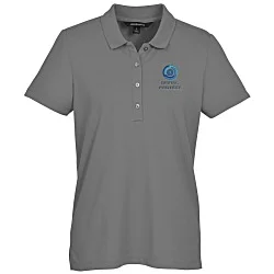 Stretch Diamond Pique Polo - Ladies'