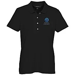 Stretch Diamond Pique Polo - Ladies'