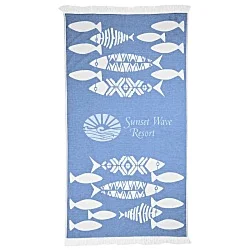 Coral Reef Peshtemal Beach Towel