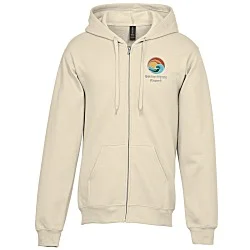 Gildan Softstyle Fleece Full-Zip Hoodie - Embroidered