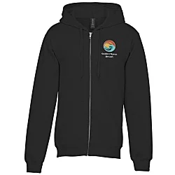 Gildan Softstyle Fleece Full-Zip Hoodie - Embroidered