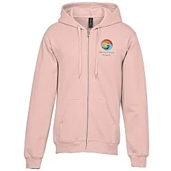 Gildan Softstyle Fleece Full-Zip Hoodie - Embroidered