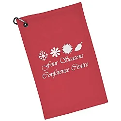 Junior League Golf Towel with Carabiner - Colors