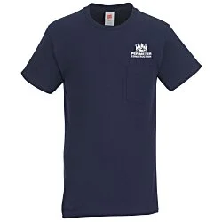 Hanes Essential-T Pocket T-Shirt