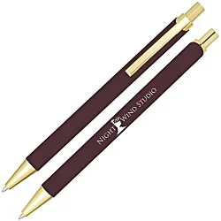 Renewal Soft Touch Gel Metal Pen