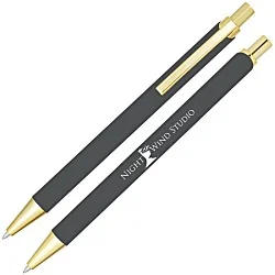 Renewal Soft Touch Gel Metal Pen