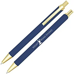 Renewal Soft Touch Gel Metal Pen