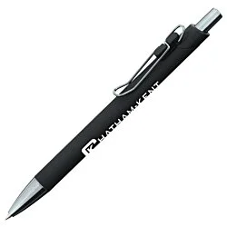 Chauncy Soft Touch Gel Metal Pen