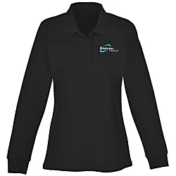Palo Cotton Pique Long Sleeve Polo - Ladies'