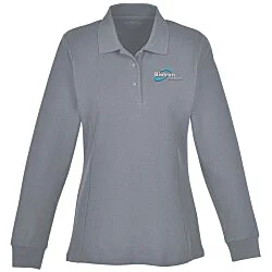 Palo Cotton Pique Long Sleeve Polo - Ladies'