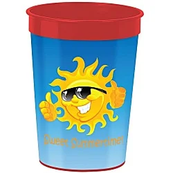Full Color Stadium Cup - 12 oz