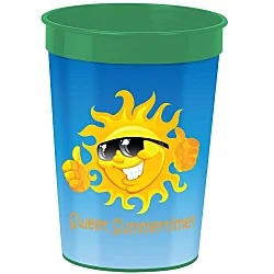 Full Color Stadium Cup - 12 oz