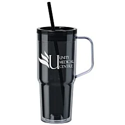 Clair Acrylic Mug with Straw - 30 oz.