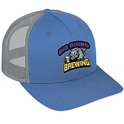 Richardson Five Panel Snapback Trucker Cap - Full Color