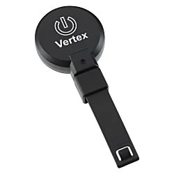 Replay Retractable Badge Holder with Bulldog Clip - Opaque