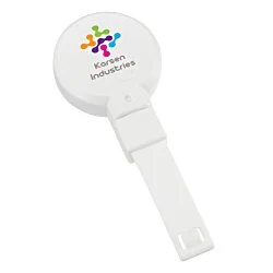 Replay Retractable Badge Holder with Bulldog Clip - Opaque - Full Color