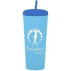 Macaron Tumbler with Straw - 26 oz.