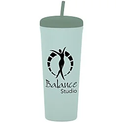 Macaron Tumbler with Straw - 26 oz.