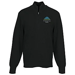 Easy Care Tri-Blend 1/4-Zip Sweater