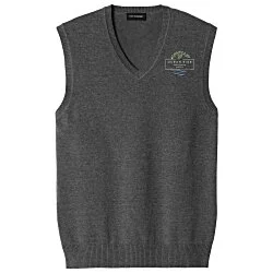Easy Care Tri-Blend Sweater Vest